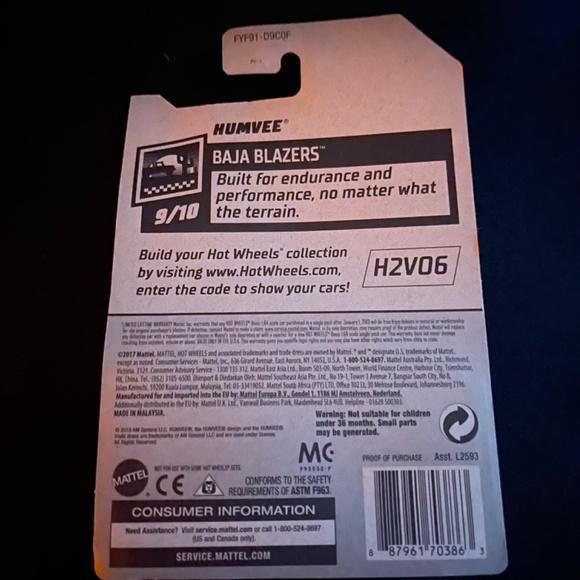 Hot Wheels Humver - Picture 2 of 2
